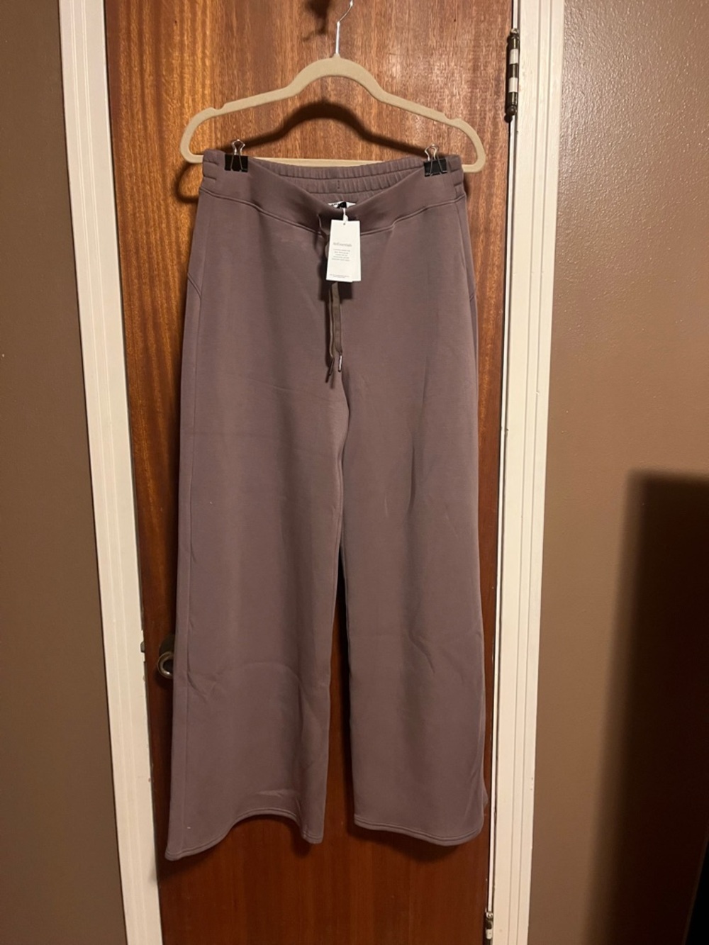AirEssentials Spanx wide leg pants in color “Smoke”